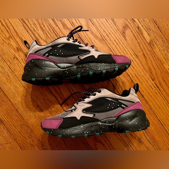 Fila All Terrain Mens Purple Outdoor Shoes 8.5 - Picture 3 of 5